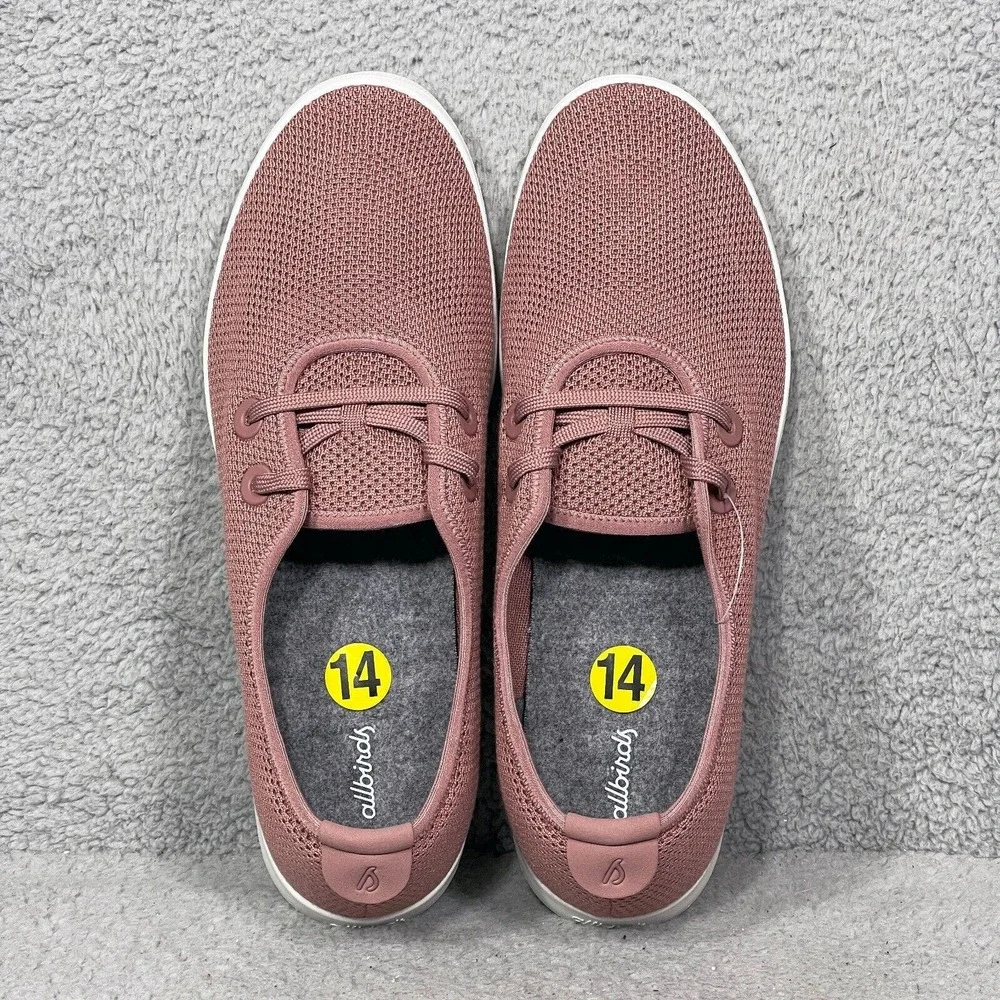 Allbirds Tree Skippers Mens Size 14 Low Top Shoes Sneakers Pink Lightweight